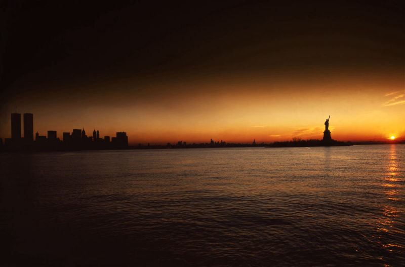 Statue of Liberty and NYC skyline