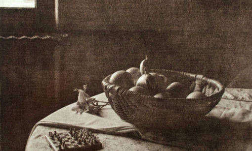 Bowl of Fruit Chantilly Lith print